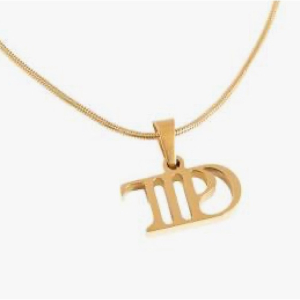 Taylor Swift TTPD necklace